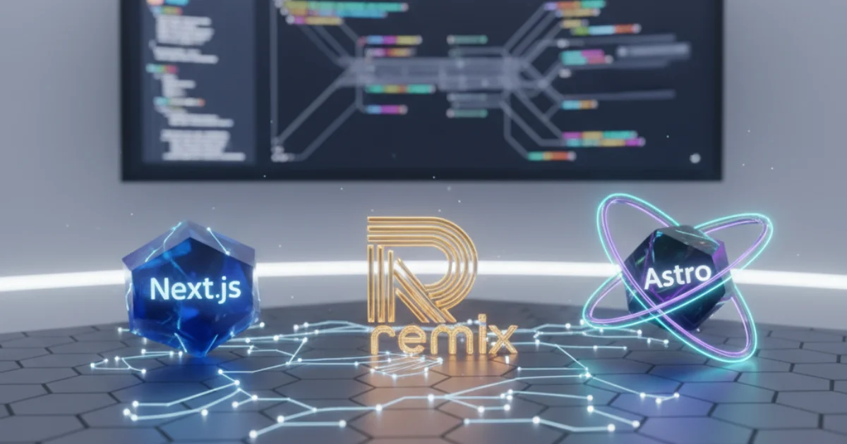 Next.js 14 vs Remix vs Astro徹底比較!2024年に学ぶべきフロントエンドフレームワークの選び方